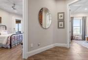 Hallway into guest bedrooms