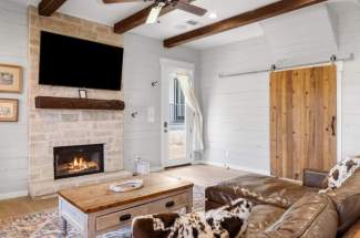 Guest house living area
