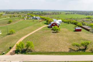 Aerial of property