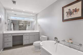 Master bathroom