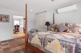Master bedroom to walk-in closet