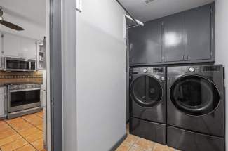 Laundry / utility room off of the kitchen