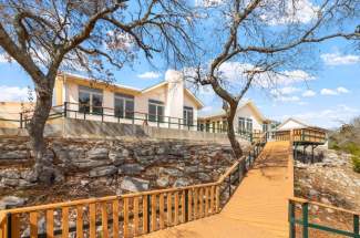 Walkway from Wolf Creek to home