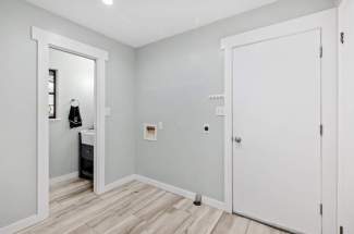Utility room off of the kitchen