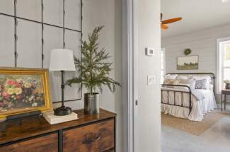 Master suite entry
