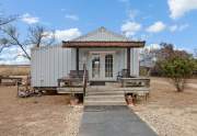 Guest house front porch