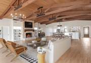 Virtually Staged living/dining/kitchen