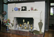 Holekamp House Dining Fireplace