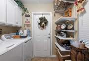 Pantry / laundry going into the garage