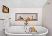 Carriage house upstairs bedroom/bath