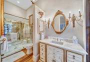 Carriage house downstairs bedroom/bath