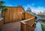 Carriage house 2nd story deck