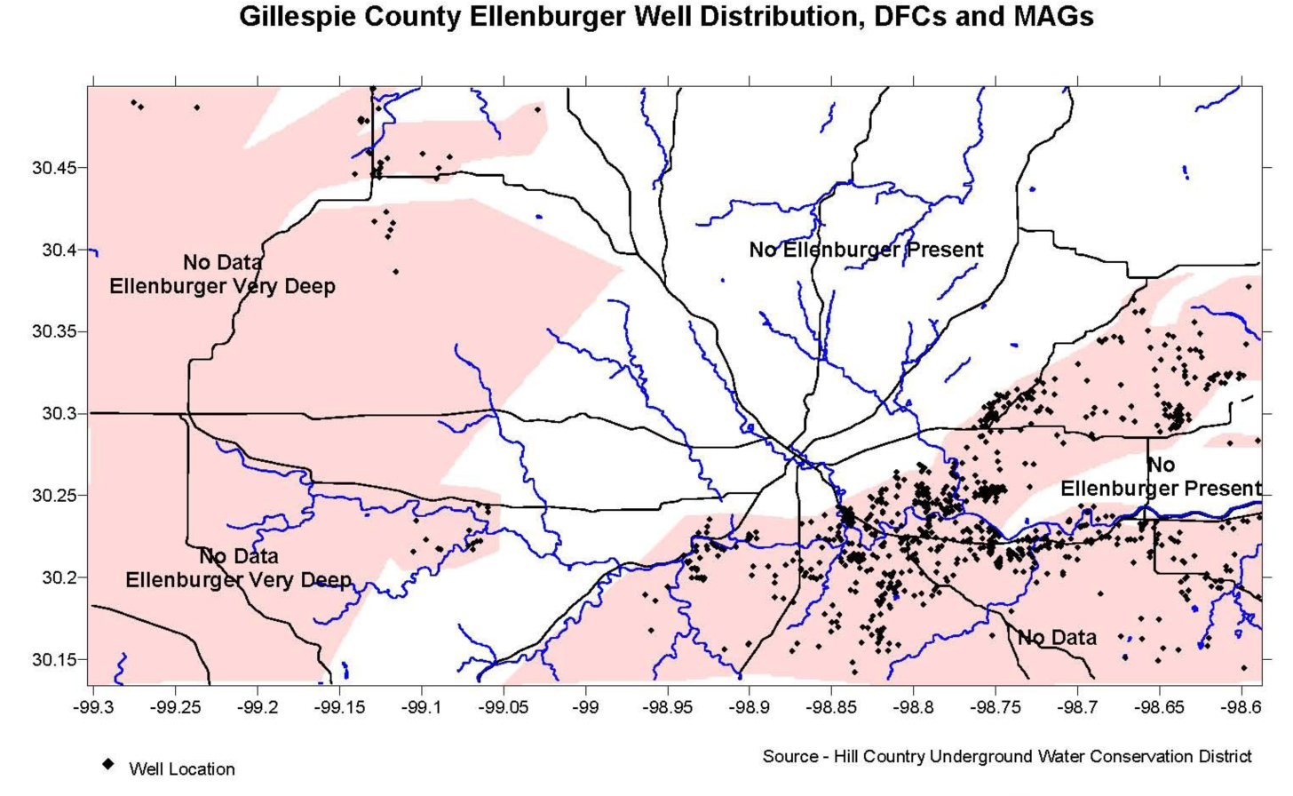 Ellenburger Aquifer in Fredericksburg