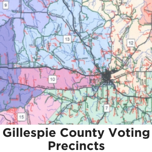 Gillespie County Voting Precincts