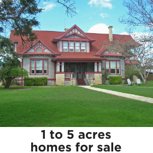 Homes on 1 to 5 Acres
