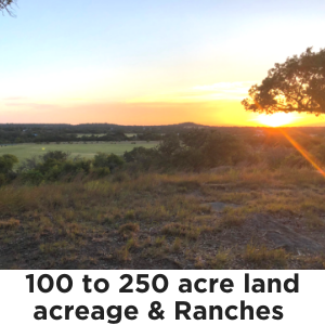 100 to 250 Acres