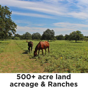 500+ Acres