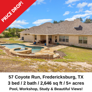 57 Coyote Run Fredericksburg TX