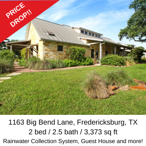 1163 Big Bend Lane Fredericksburg TX Home for Sale