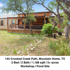 144 Crooked Creek Path Mountain Home TX