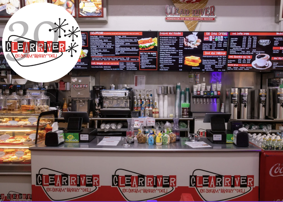 Clear River Ice Cream, Bakery & Deli